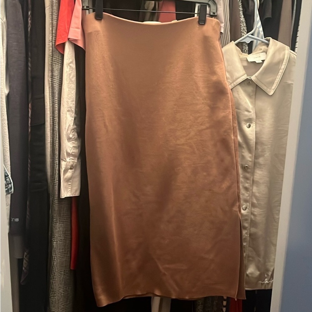 Vince Knit Tan Skirt